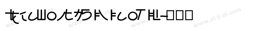 IdeaFonts QiMiaoTi R字体转换
